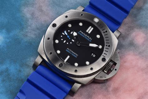 2017 panerai submersible|Panerai Review: The Luminor Submersible 47mm PAM01305.